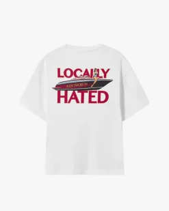 Camiseta Blanca Locally Hated