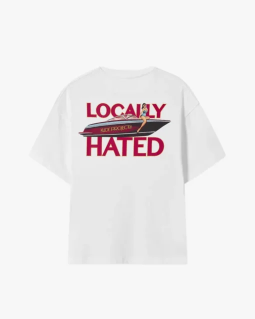 Camiseta Blanca Locally Hated