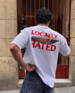 Camiseta Blanca Locally Hated