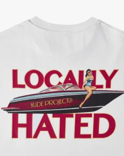 Camiseta Blanca Locally Hated