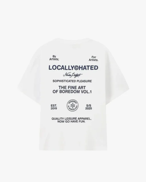 Camiseta Fine Art Blanca