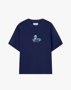 Camiseta Hot Azul Marino