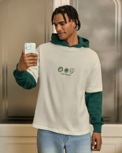 Camiseta Jarrón Blanco Crema