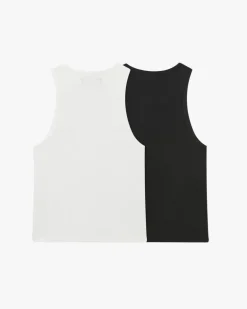 Camiseta Tirantes Ss24 Blanco/Negro