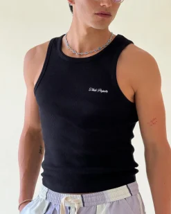 Camiseta Tirantes Ss24 Blanco/Negro