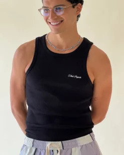 Camiseta Tirantes Ss24 Blanco/Negro