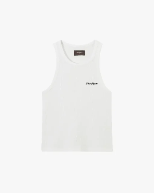 Camiseta Tirantes Ss24 Blanco/Negro
