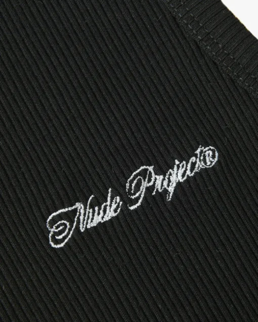 Camiseta Tirantes Ss24 Blanco/Negro