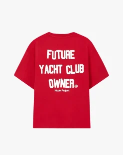 Camiseta Yate Rojo