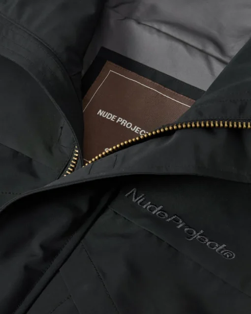 Chaqueta Cortavientos Milestones Negra