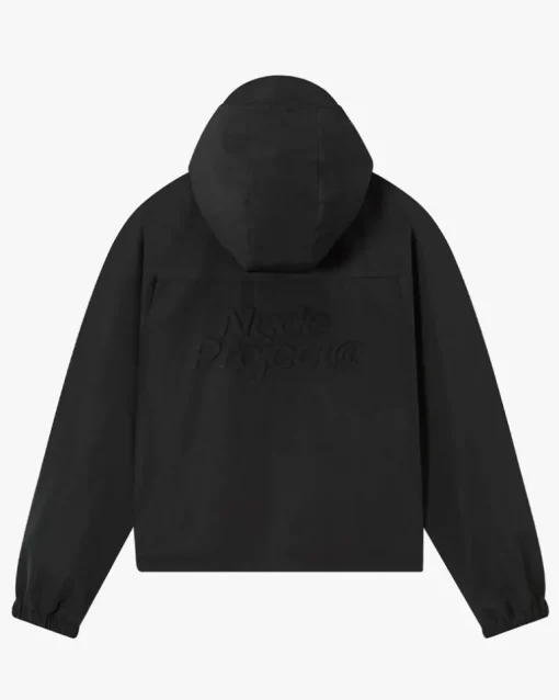 Chaqueta Cortavientos Milestones Negra