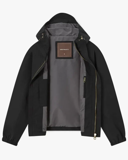 Chaqueta Cortavientos Milestones Negra