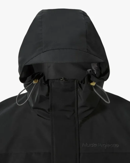 Chaqueta Cortavientos Milestones Negra
