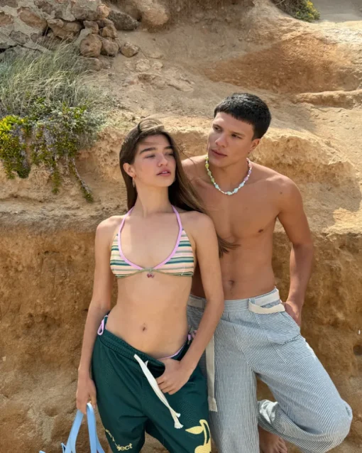 Costa Bikini Top Stripes