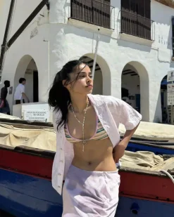 Costa Bikini Top Stripes