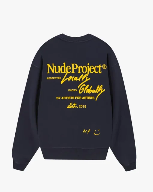 Crewneck Global Soon Azul Marino