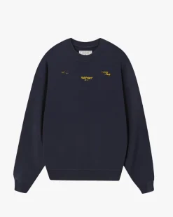 Crewneck Global Soon Azul Marino