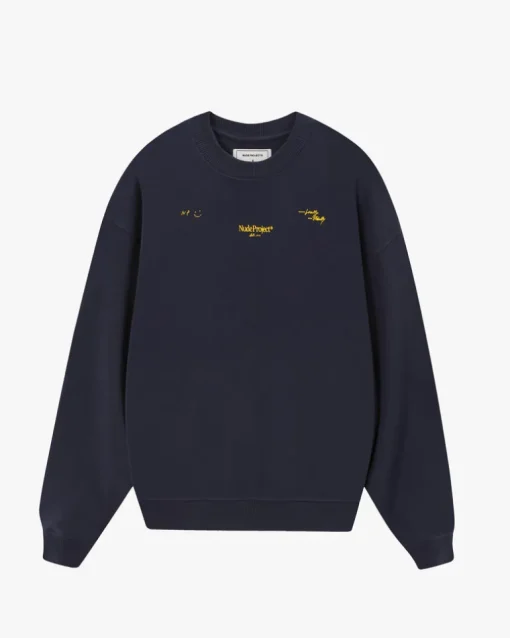 Crewneck Global Soon Azul Marino