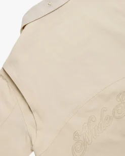 Heavy Canvas Trucker Jacket Offwhite