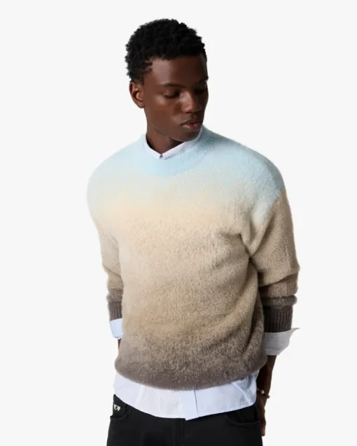 Jersey Gradient Cozy Azul Cielo