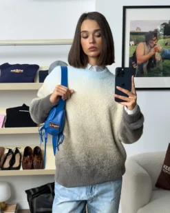 Jersey Gradient Cozy Azul Cielo