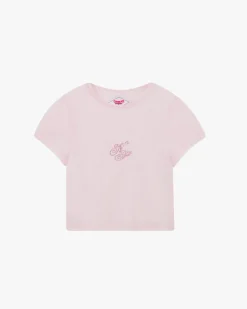 Strass Top Pink