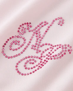 Strass Top Pink