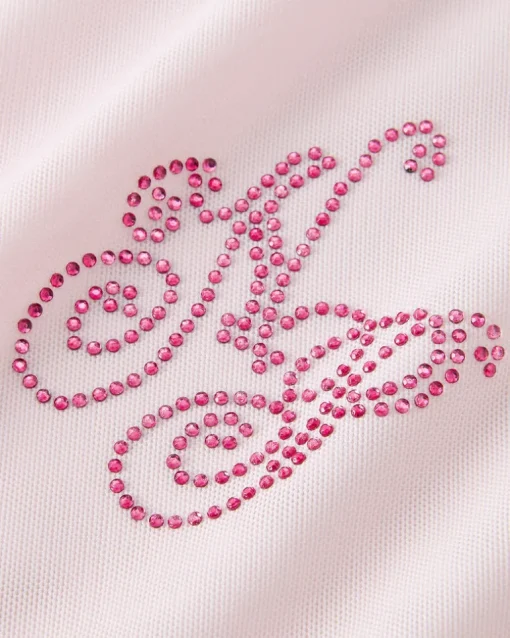Strass Top Pink