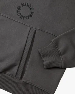 Sudadera Boxy Kory Gris Oscuro
