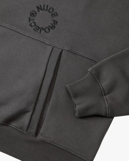 Sudadera Boxy Kory Gris Oscuro