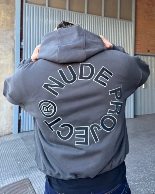 Sudadera Boxy Kory Gris Oscuro