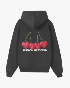 Sudadera Cherry Gris Oscuro