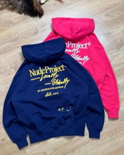 Sudadera Con Cremallera Global Soon Frambuesa