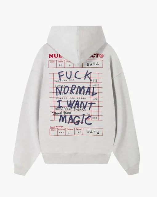 Sudadera Fuck Normal Gris