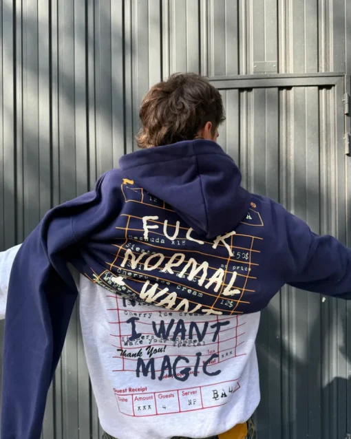 Sudadera Fuck Normal Gris
