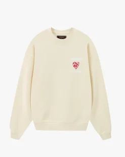 Sudadera Heartbroken Blanco Crema