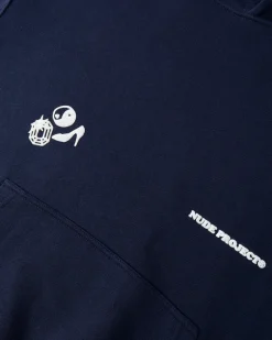 Sudadera Love SD Azul Marino Washed