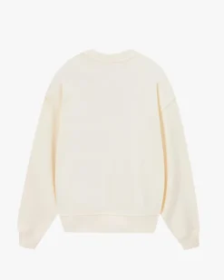 Sudadera Sin Capucha Blanco Crema