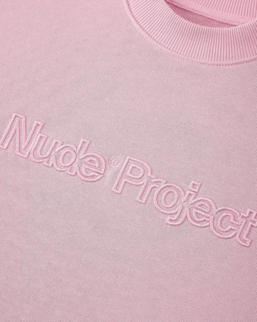 Sudadera Sin Capucha Rosa