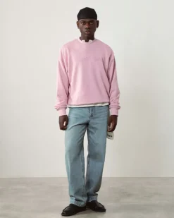 Sudadera Sin Capucha Rosa