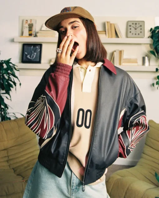 "The" Leather Jacket Roja
