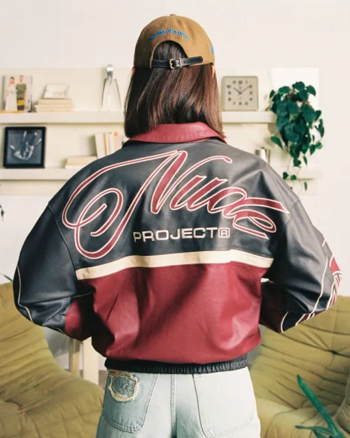 "The" Leather Jacket Roja