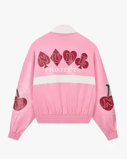 "The" Leather Jacket Rosa
