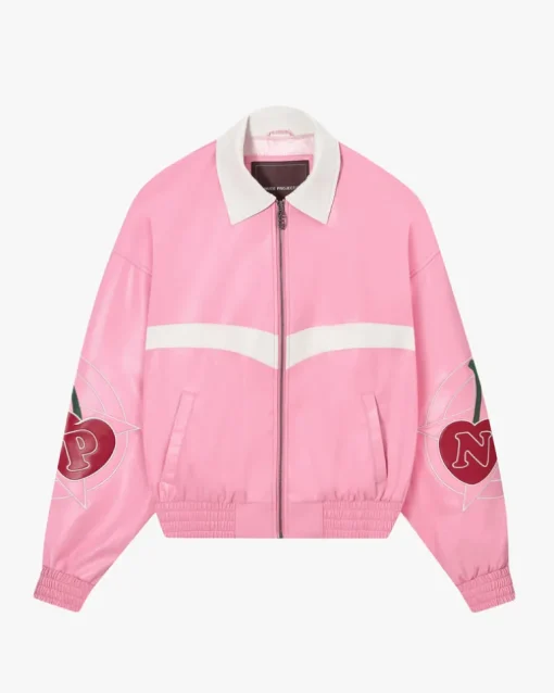 "The" Leather Jacket Rosa