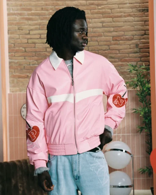 "The" Leather Jacket Rosa